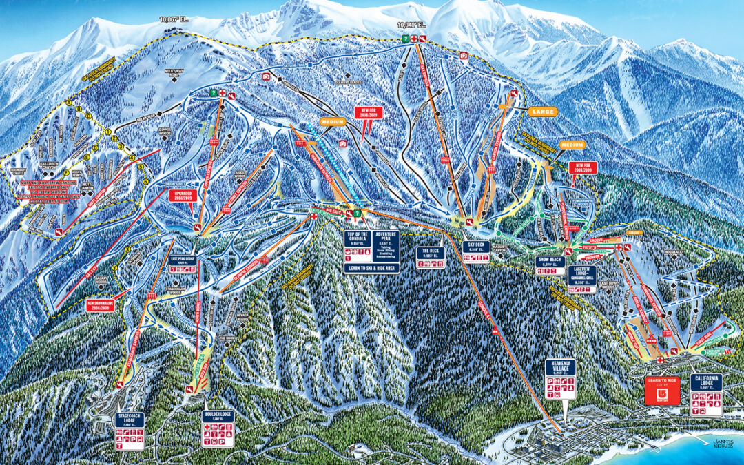 Things to Do - Ski Runs in Tahoe